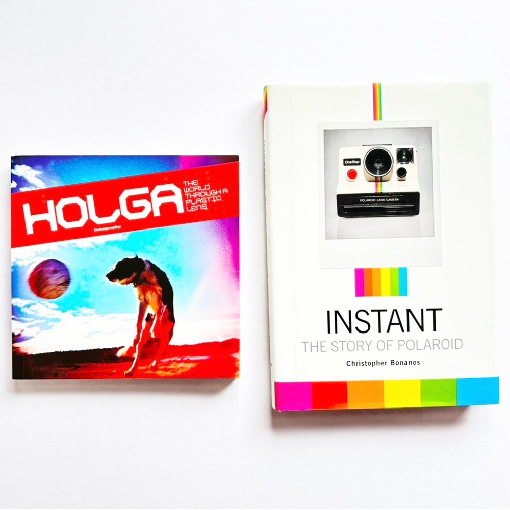 Photography Books Holga and Instant Polaroid Book Set